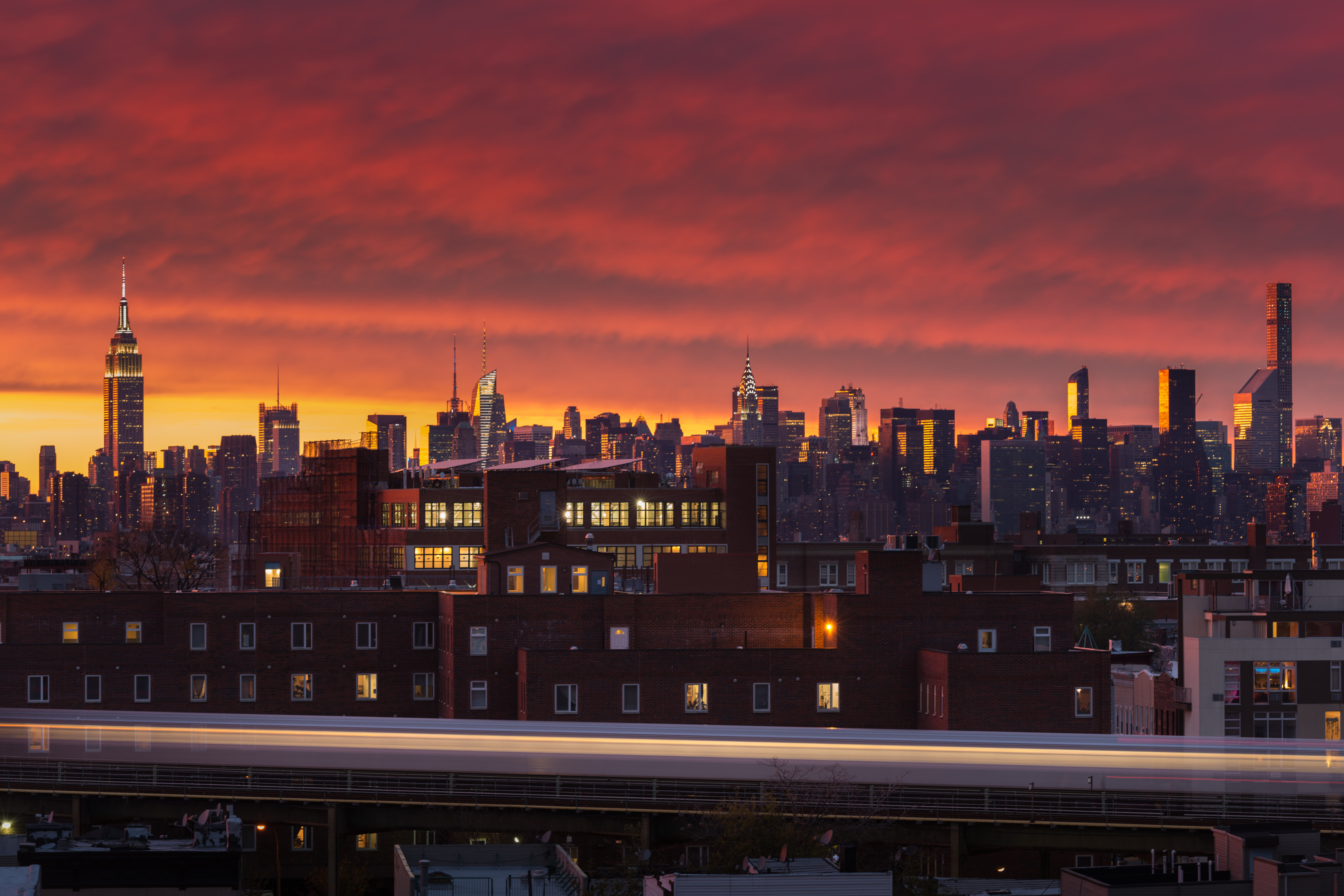 New York at night